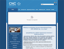 Tablet Screenshot of cncserwis.pl